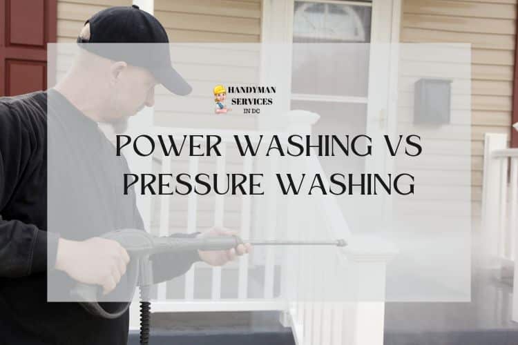 power washing and pressure washing