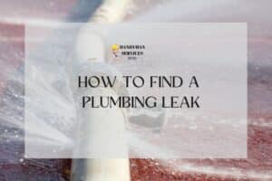 Find A Plumbing Leak